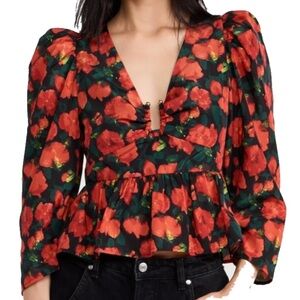 Rhode Alma top NWOT size 14 Color: Palacio Jardin